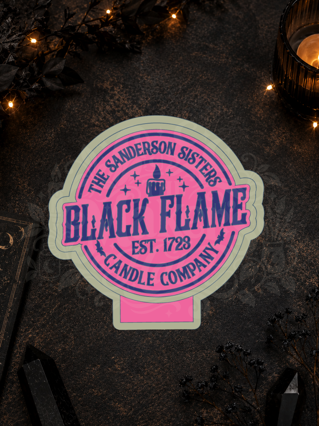 Black Flame Candle Company Freshie Mold