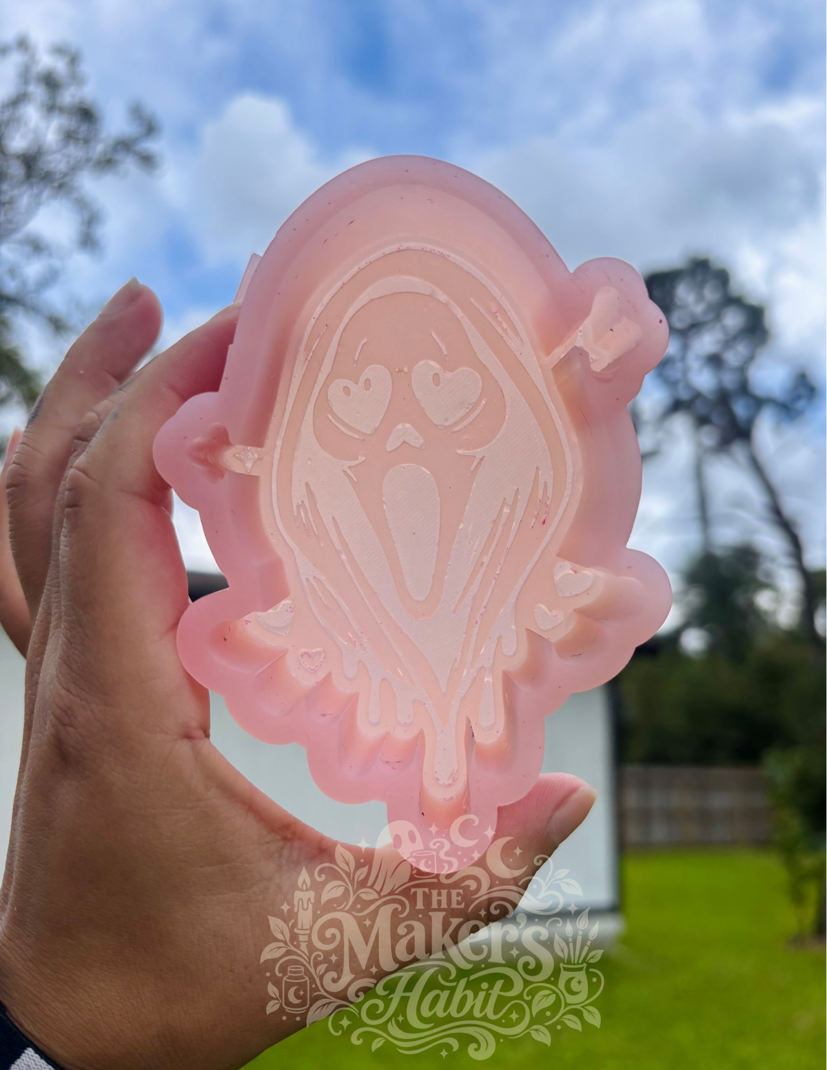 Ghostface Heart Eyes Freshie Mold