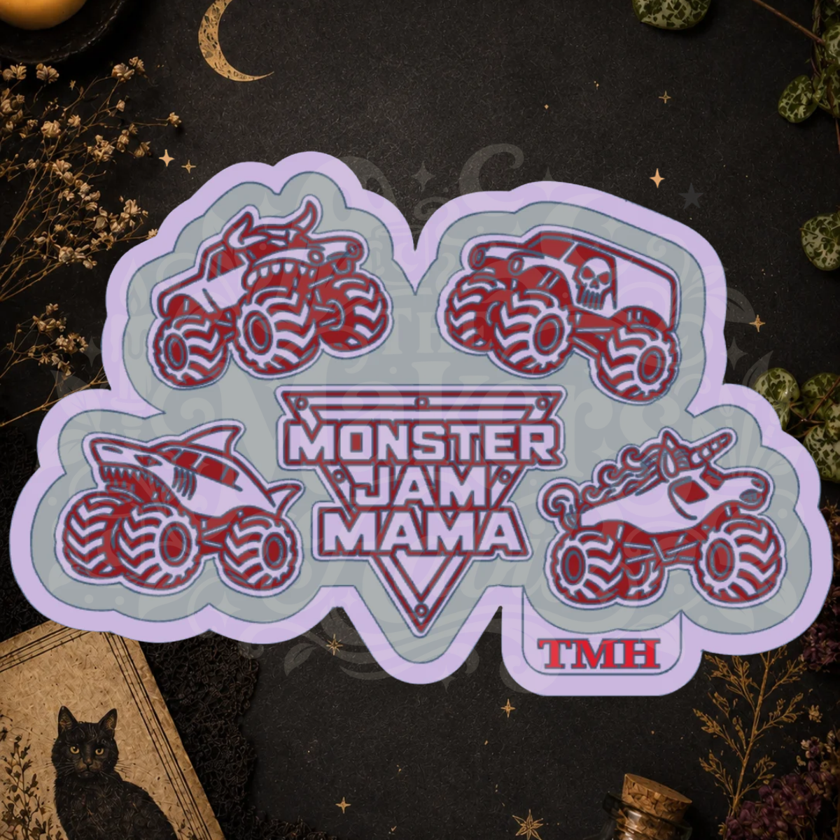 Monster Jam Mama Freshie Mold