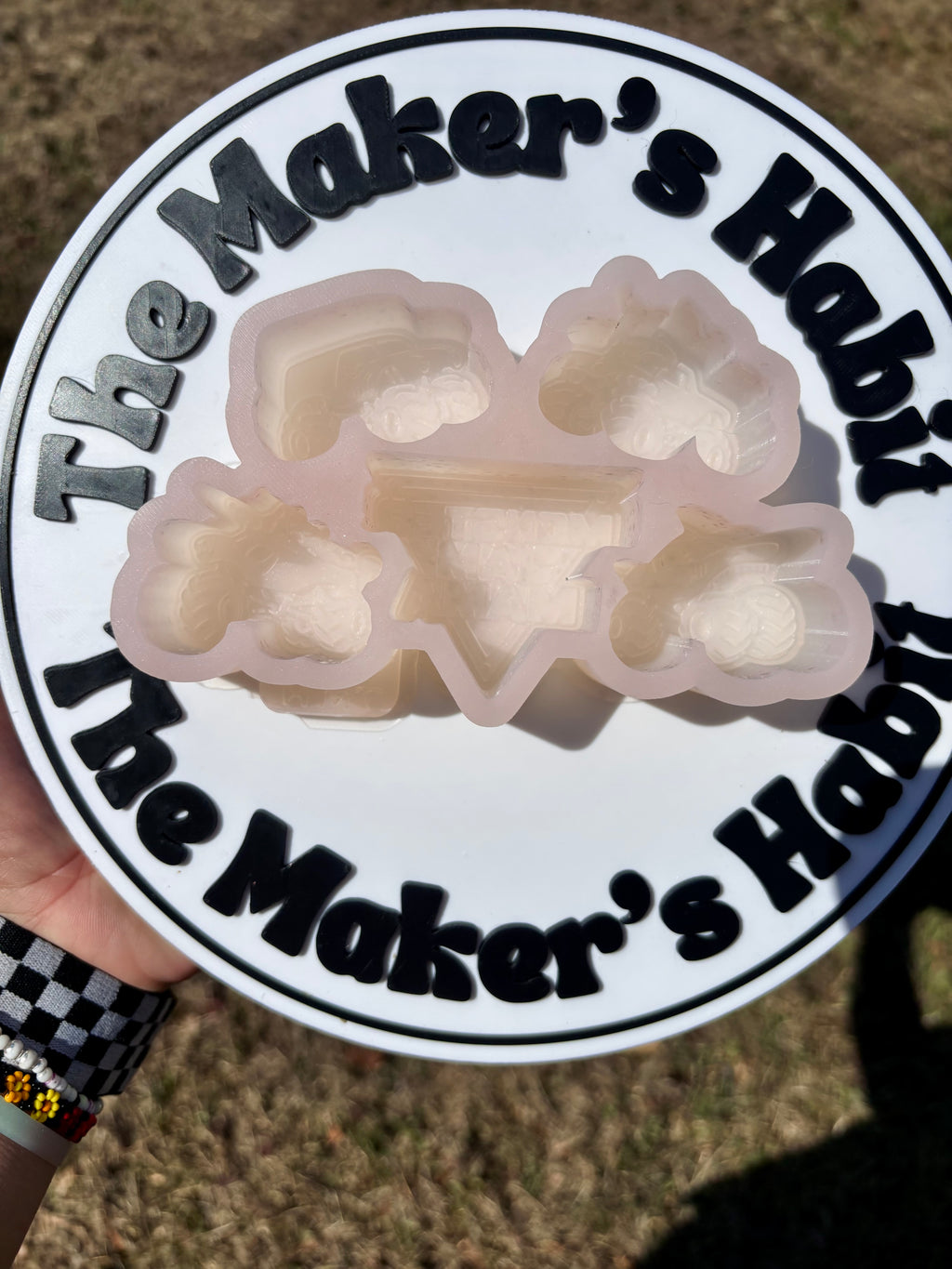 Monster Jam Mama Freshie Mold
