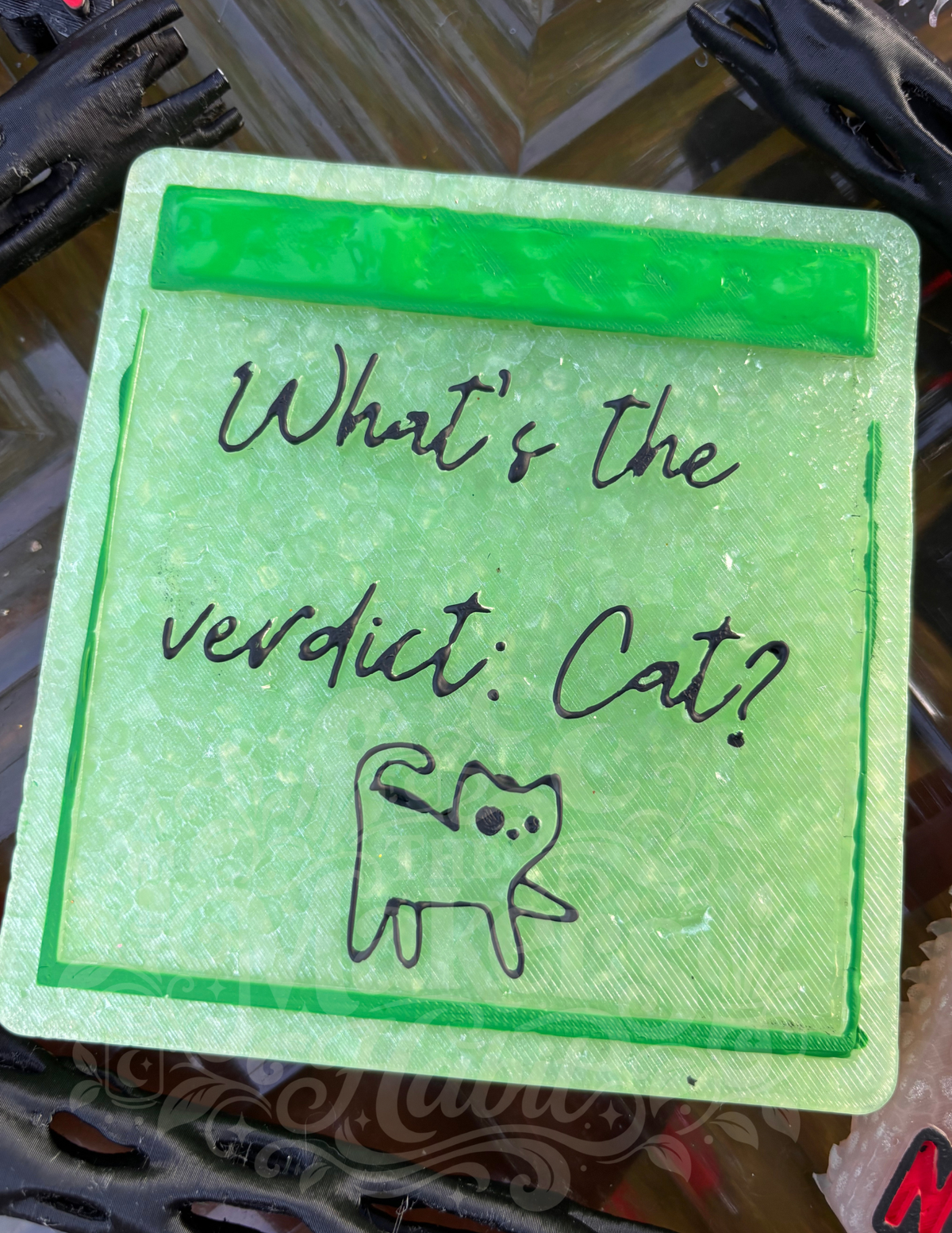 “What’s the Verdict: Cat?” Freshie Mold