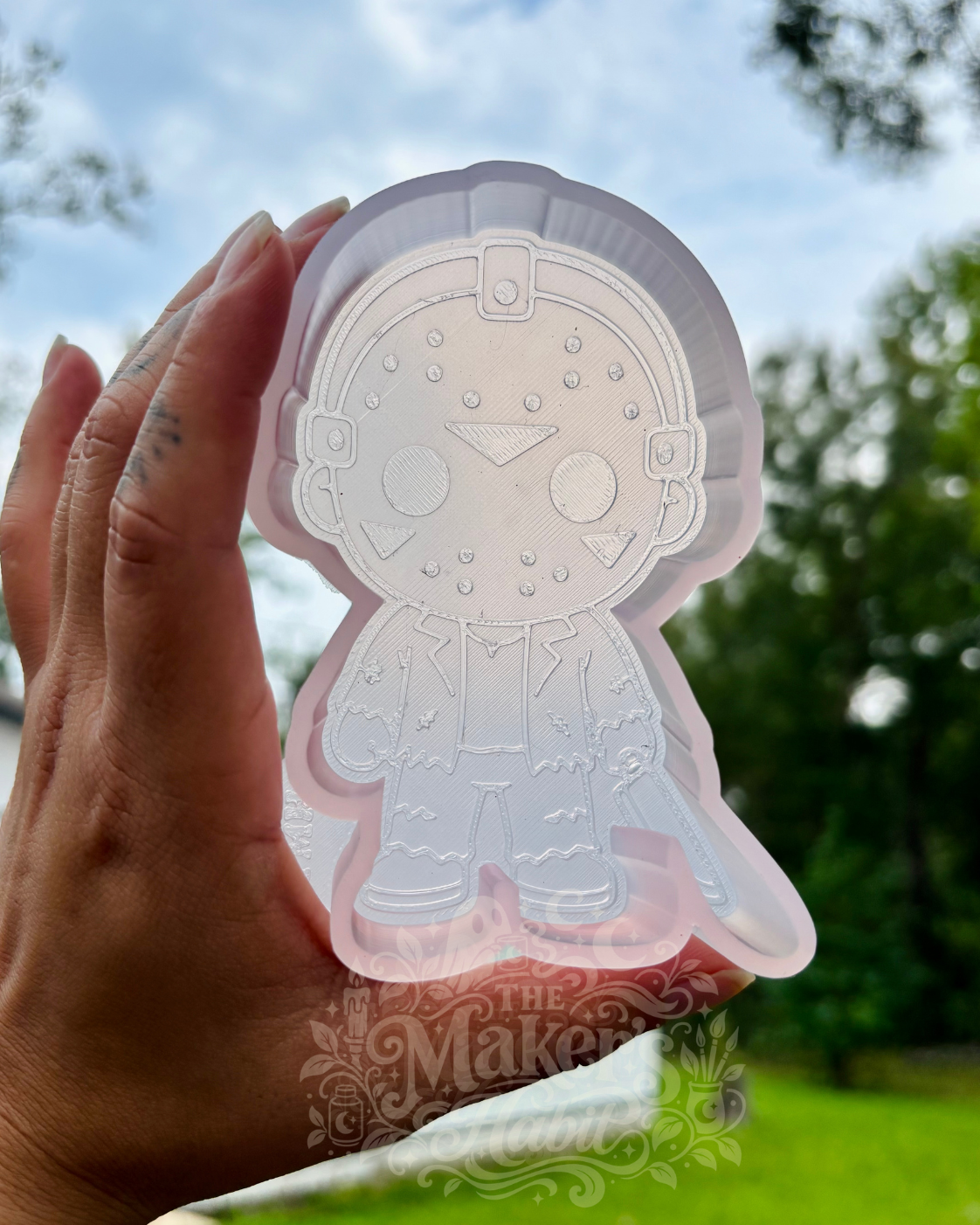 Hockey Mask Slasher Freshie Mold