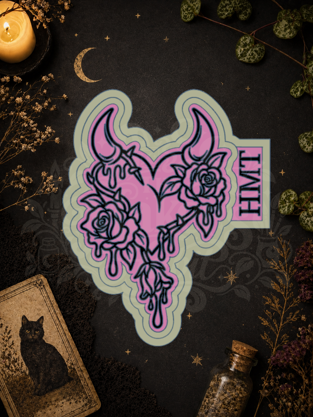 Thorn and Flame Freshie Mold