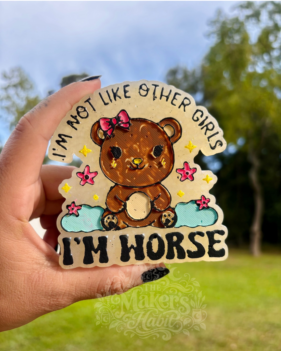 I'm Not Like Other Girls Freshie Mold