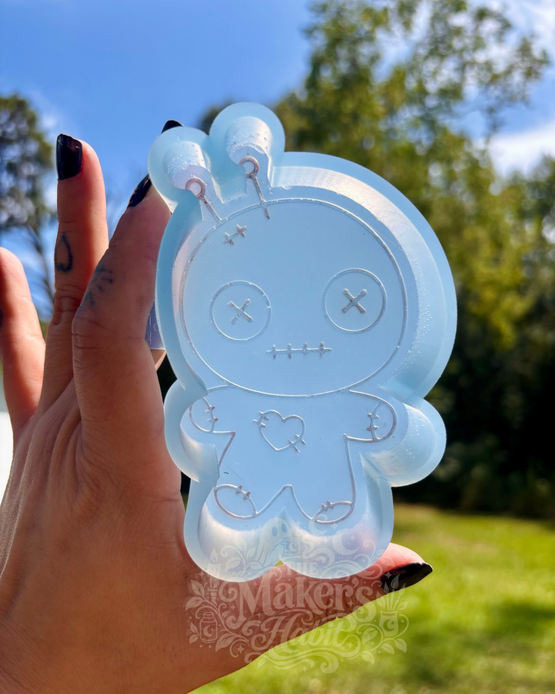 Voodoo Doll Freshie Mold